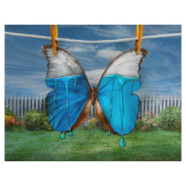Butterfly - Morpho - I hate it when the colors run Personalized Flyer