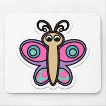 butterfly mouse pad