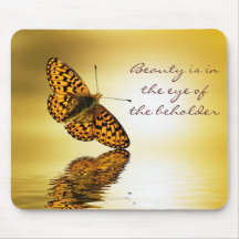 Butterfly mousepad