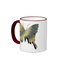 Butterfly mugs by kazurisana Butterfly mugs