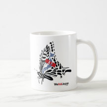 Butterfly Mug 蝶マグカップ
