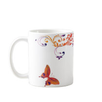 Butterfly mugs