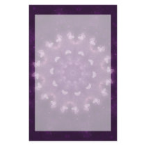 Butterfly Nebula Mandala Stationary Stationery Design