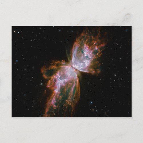 Butterfly Nebula postcard