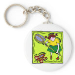 Butterfly Net Key Chain