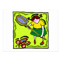 Butterfly Net Postcards