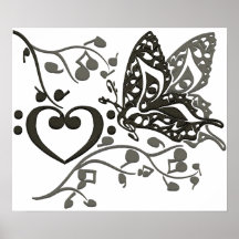 Butterfly_Notes Posters