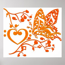 Butterfly_Notes Posters
