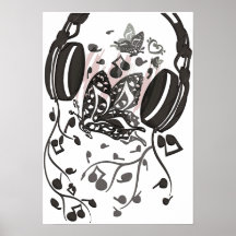 Butterfly_Notes Print