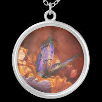 Butterfly Of Miracles Wearable Art Necklace necklaces