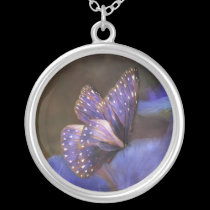 Butterfly Of Mystery Wearable Art Necklace necklaces