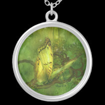 Butterfly Of The Forest Wearable Art Necklace necklaces