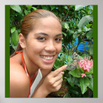 Butterfly on Boracay Posters