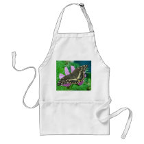 Butterfly on Flower aprons