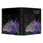 Butterfly On Flower Custom Avery Binder