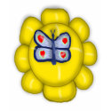 Butterfly on flower T-Shirt by Rajee1 Butterfly on flower T-Shirt
