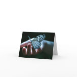 butterfly on hand card