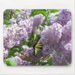 Butterfly on Lilac Mousepad