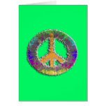 Butterfly Outlined 3D Peace Sign cards