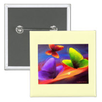 Butterfly Painting Art - Multi buttons
