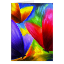 Butterfly Painting Art - Multi Card