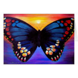 Butterfly Painting Art - Multi Card