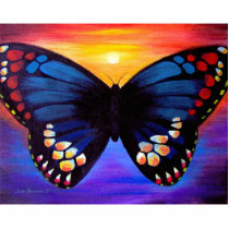 Butterfly Painting Art - Multi photo sculptures