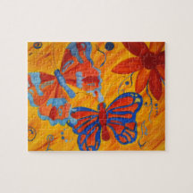 Butterfly Painting Puzzle