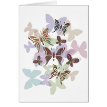 Butterfly Paisley Cards