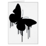 Butterfly pancakes greeting cards