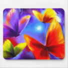  - The colorful butterflies in this painting seem to dance around. This beautifully vibrant butterfly painting is featured on butterfly t-shirts and gifts for butterfly lovers.: Sizes 