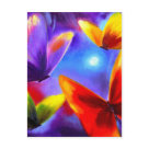 - The colorful butterflies in this painting seem to dance around. This beautifully vibrant butterfly painting is featured on butterfly t-shirts and gifts for butterfly lovers.: Sizes 