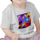  - The colorful butterflies in this painting seem to dance around. This beautifully vibrant butterfly painting is featured on butterfly t-shirts and gifts for butterfly lovers.: Sizes  Available colors: white