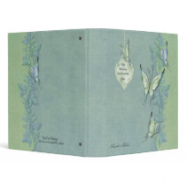 Butterfly Pastel Floral - Anniversary Binders