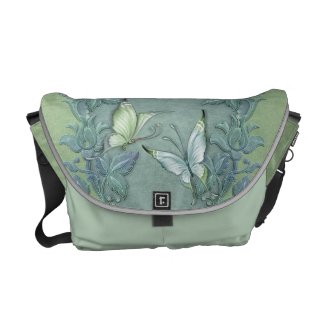 Butterfly Pastel Garden rickshaw_messengerbag