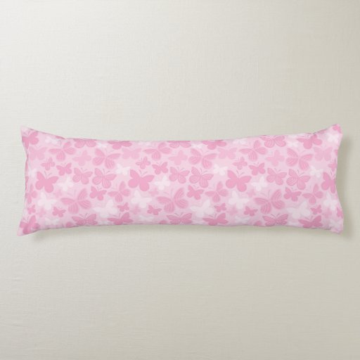 Butterfly pattern body pillow Zazzle