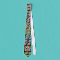 Butterfly Peace Sign necktie ties