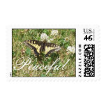 Butterfly, Peaceful Stamp