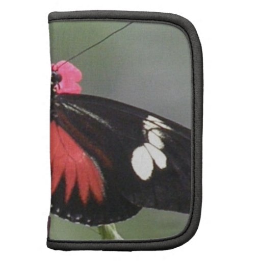 Butterfly Photo Design  Wallet Folio Organizer