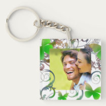 Butterfly Photo Keepsake key chains
