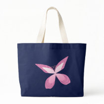 Butterfly Pink Ribbon bags