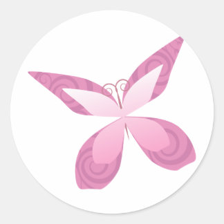 Breast cancer butterfly stickers zazzle Breast cancer butterfly stickers zazzle