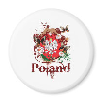 Butterfly Poland magnets