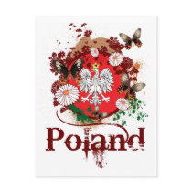 Butterfly Poland postcards