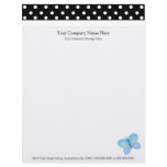 Butterfly & Polka Dot Company Letterhead