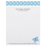Butterfly & Polka Dot Company Letterhead