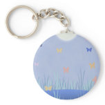 Butterfly Pond Keychain