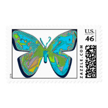 butterfly postage