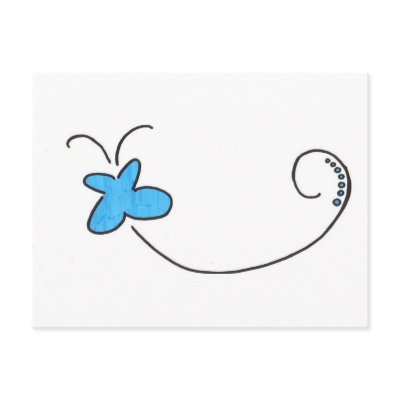Butterfly Postcards by sammimlamv