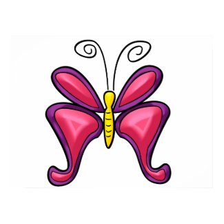 Butterfly poster print